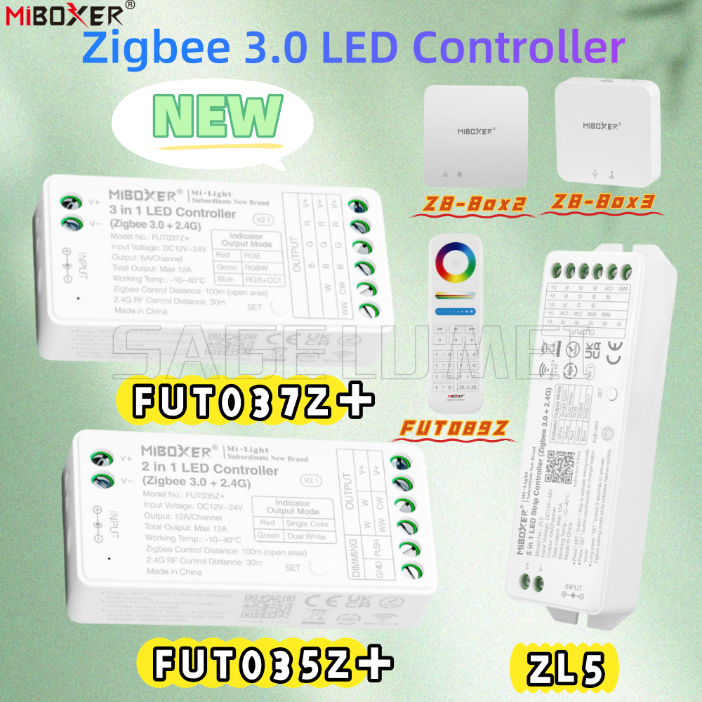 Zigbee Coordinator Stick - Miboxer New Zigbee 3.0 Smart Controllers