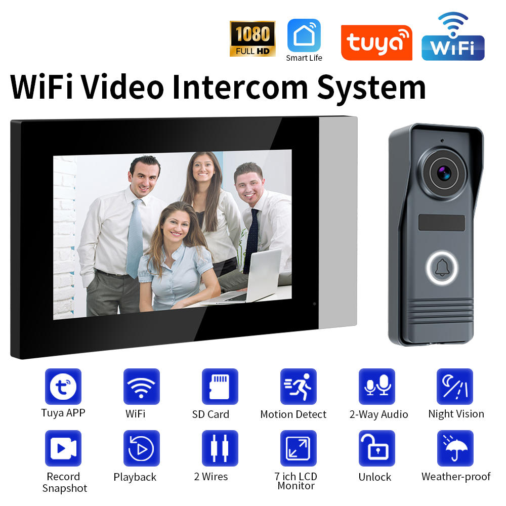 2-Wires Smart Home Tuya Wifi 1 - Smart Doorbell Wired recensione e prezzo