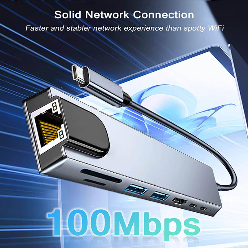 8 In 1 USB Type C Hub for MacB - Home Assistant Sd recensione e prezzo