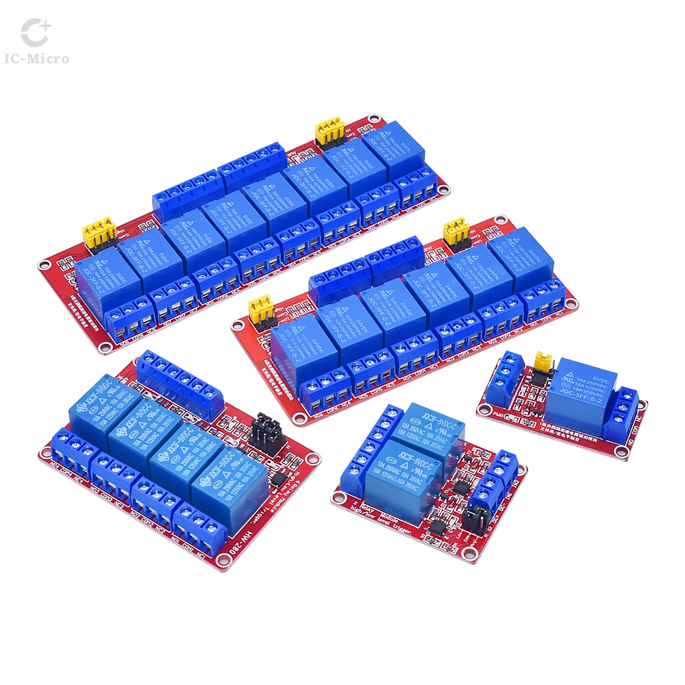 1 2 6 4 8 Channel 5V 12V 24V R - Relay 8 Channel Board recensione e prezzo