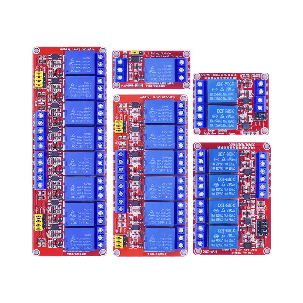 1 2 6 4 8 Channel 5V 12V 24V R - Relay 8 Channel Board recensione e prezzo