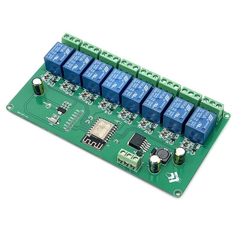 ESP8266 WIFI 8 Channel Relay M - Relay 8 Channel Board recensione e prezzo