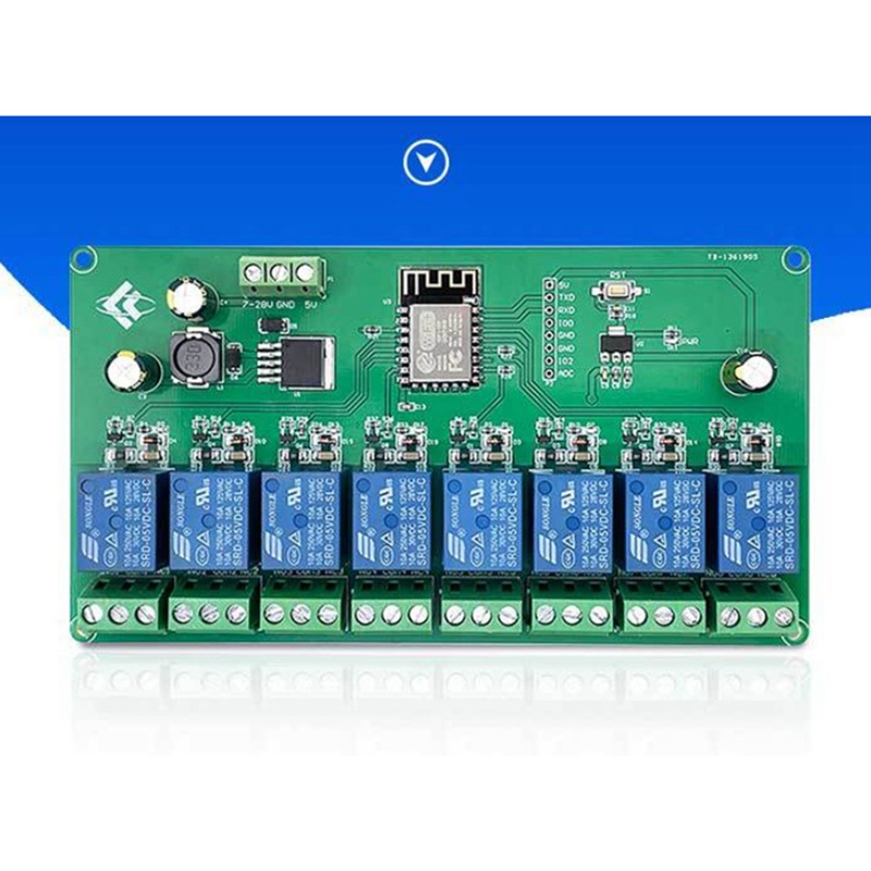 ESP8266 WIFI 8 Channel Relay M - Relay 8 Channel Board recensione e prezzo