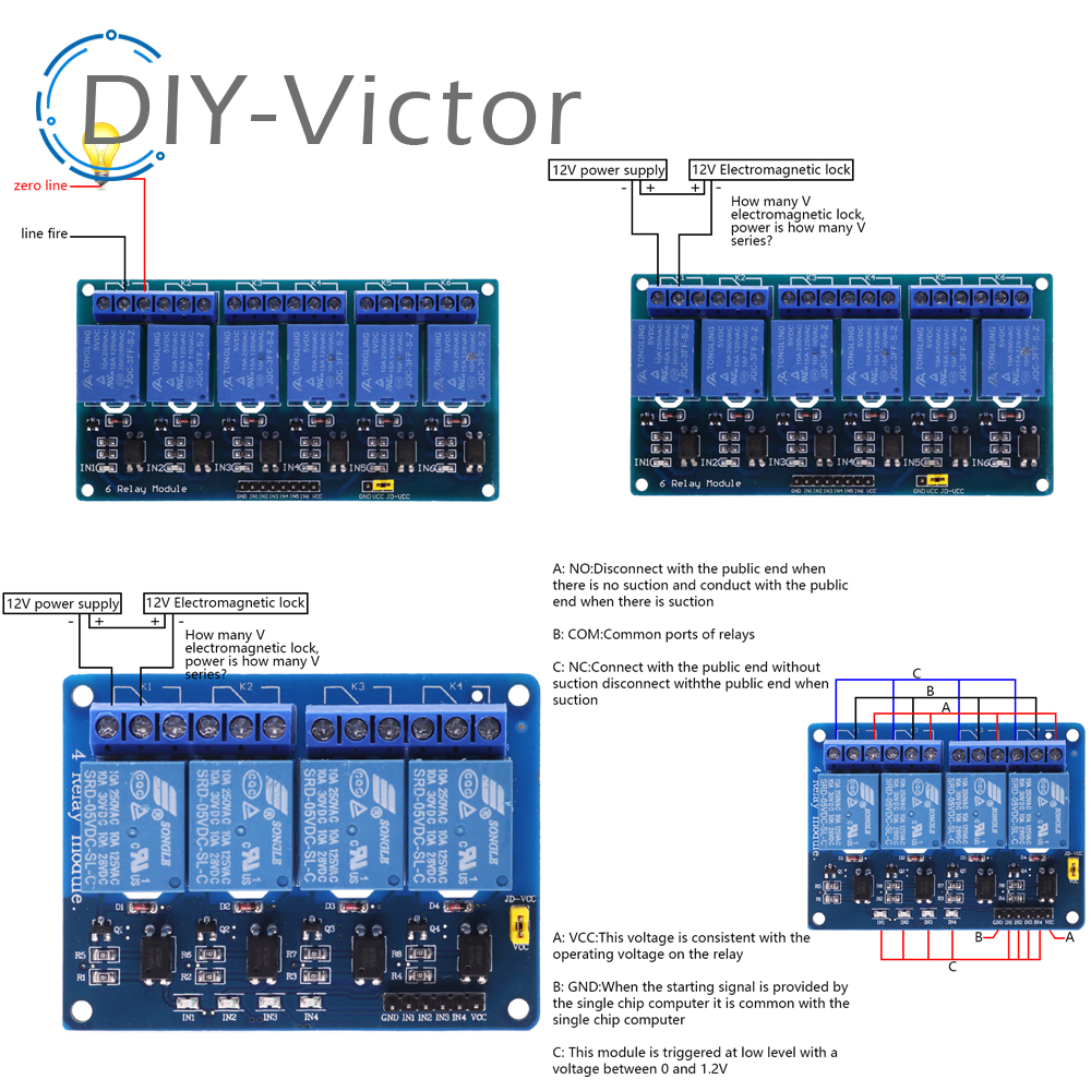 1 2 4 6 8 Channel DC 5V 12V Re - Relay 8 Channel Board recensione e prezzo