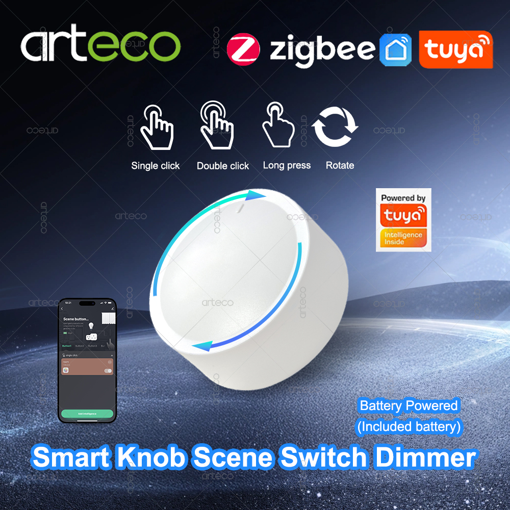 Tuya ZigBee Smart Knob Switch  - Smart Home Automation Diy recensione e prezzo
