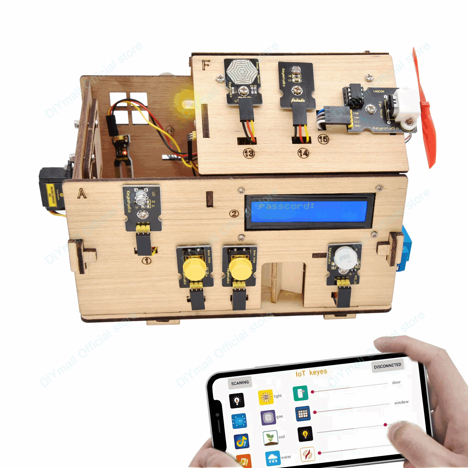 Keyestudio Smart IoT Home Kit  - Smart Home Automation Diy recensione e prezzo