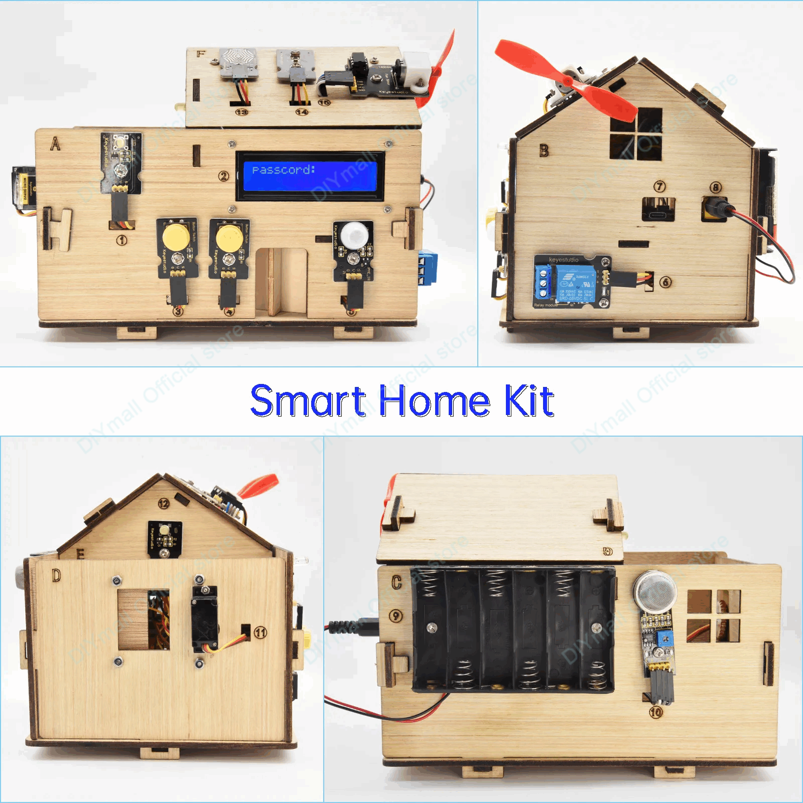 Keyestudio Smart IoT Home Kit  - Smart Home Automation Diy recensione e prezzo