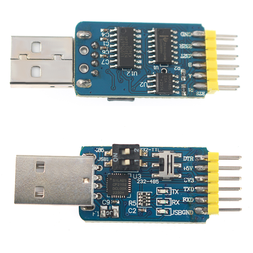 6 in 1 USB Serial Adapter CP21 - Level Shifter 3.3V recensione e prezzo