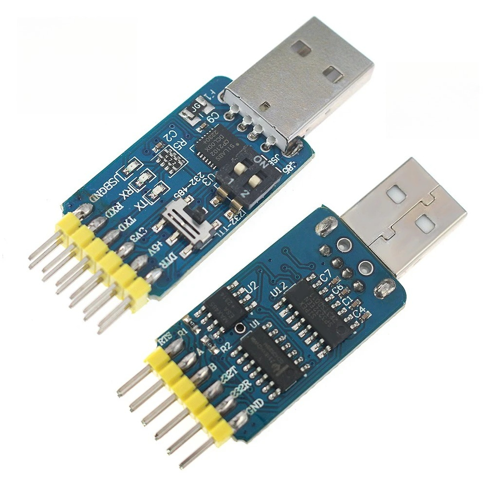 6 in 1 USB Serial Adapter CP21 - Level Shifter 3.3V recensione e prezzo