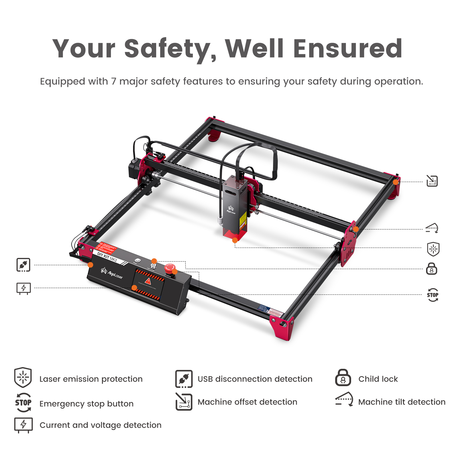 AlgoLaser Laser Engraving Mach - Diy Automation recensione e prezzo