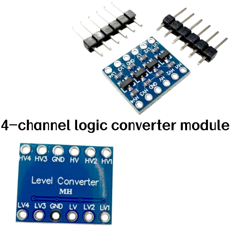 4-Channel Logic Level Converte - Level Shifter 3.3V recensione e prezzo