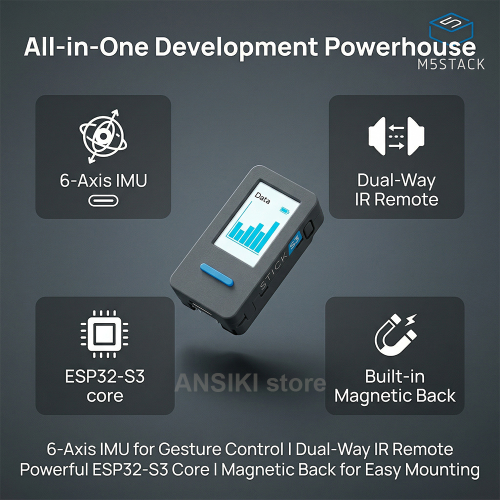 M5Stack M5StickS3 ESP32-S3 IoT - Smart Home Automation Diy recensione e prezzo