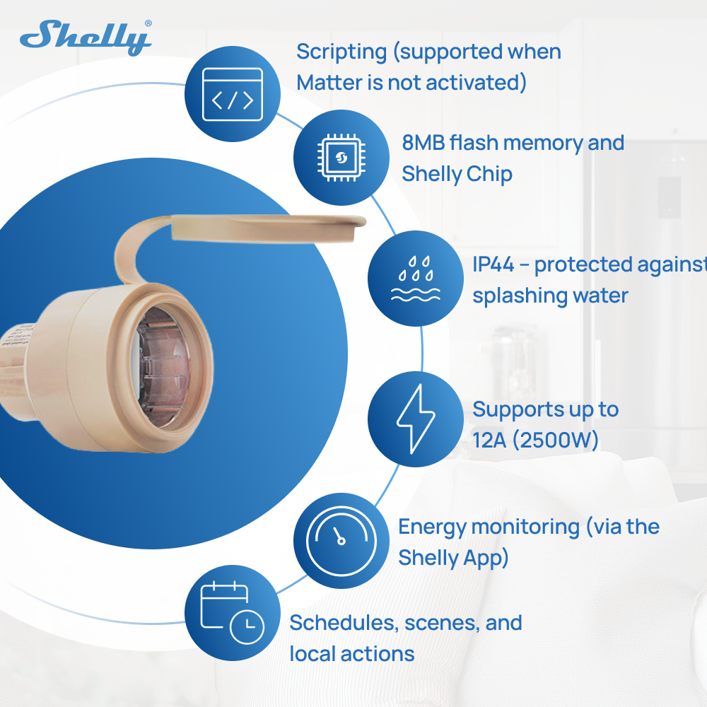Shelly Outdoor Plug S Gen3 Pow - Shelly Relay Module recensione e prezzo