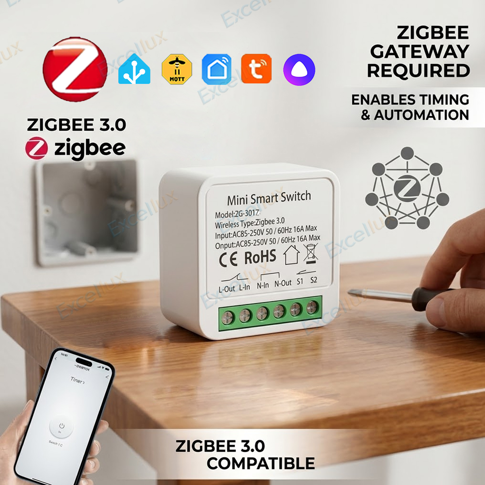 16A Zigbee 3.0 Mini Smart DIY  - Diy Home Automation Controller recensione e prezzo