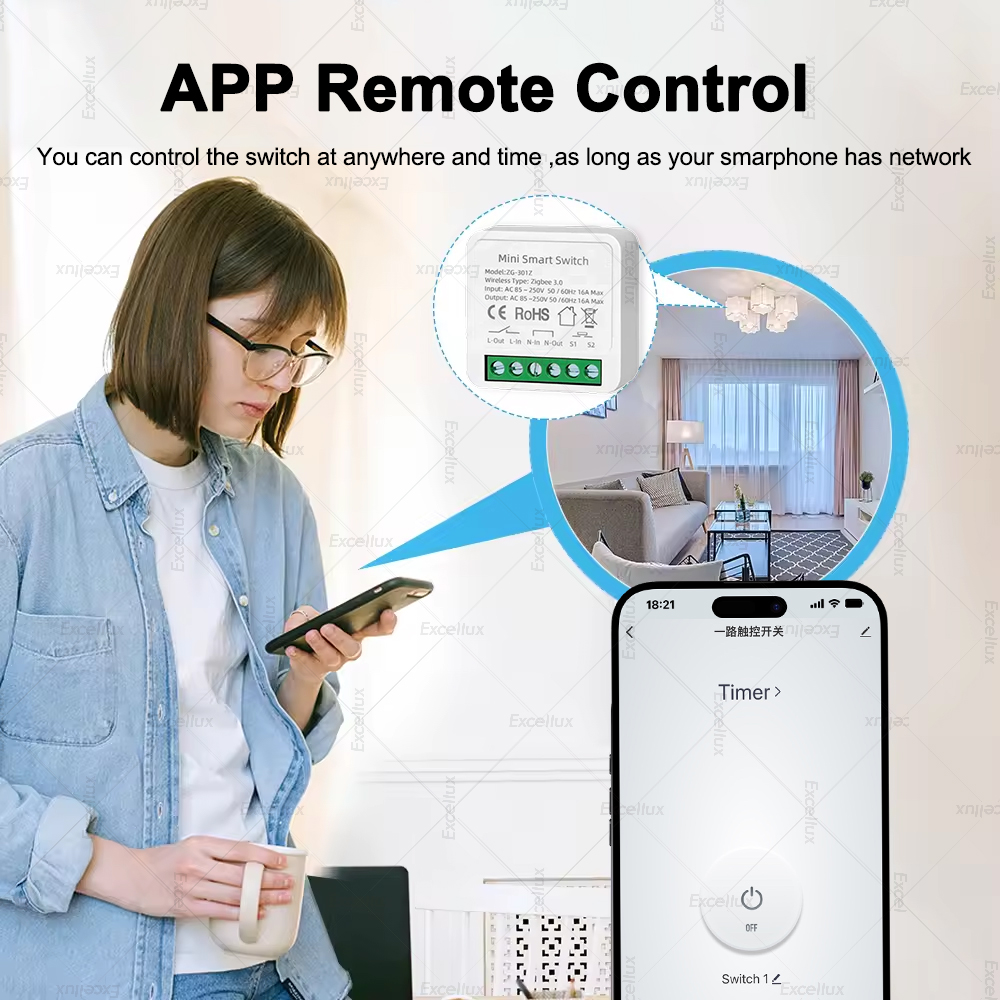 16A Zigbee 3.0 Mini Smart DIY  - Diy Home Automation Controller recensione e prezzo