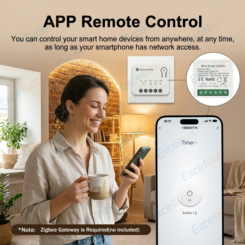 Zigbee 3.0 Mini Smart Switch D - Diy Home Automation Controller recensione e prezzo