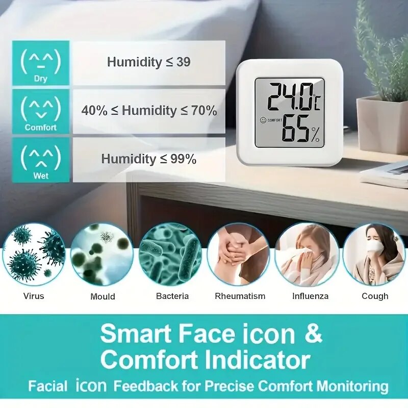 Digital Hygrometer Thermometer - Temperature Humidity Sensor recensione e prezzo