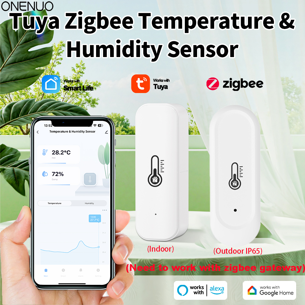 Tuya ZIgbee IP65 Waterproof Ou - Temperature Humidity Sensor recensione e prezzo