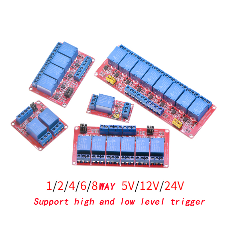 1 2 4 6 8 Channel 5V 12V 24V R - Relay 8 Channel Board recensione e prezzo
