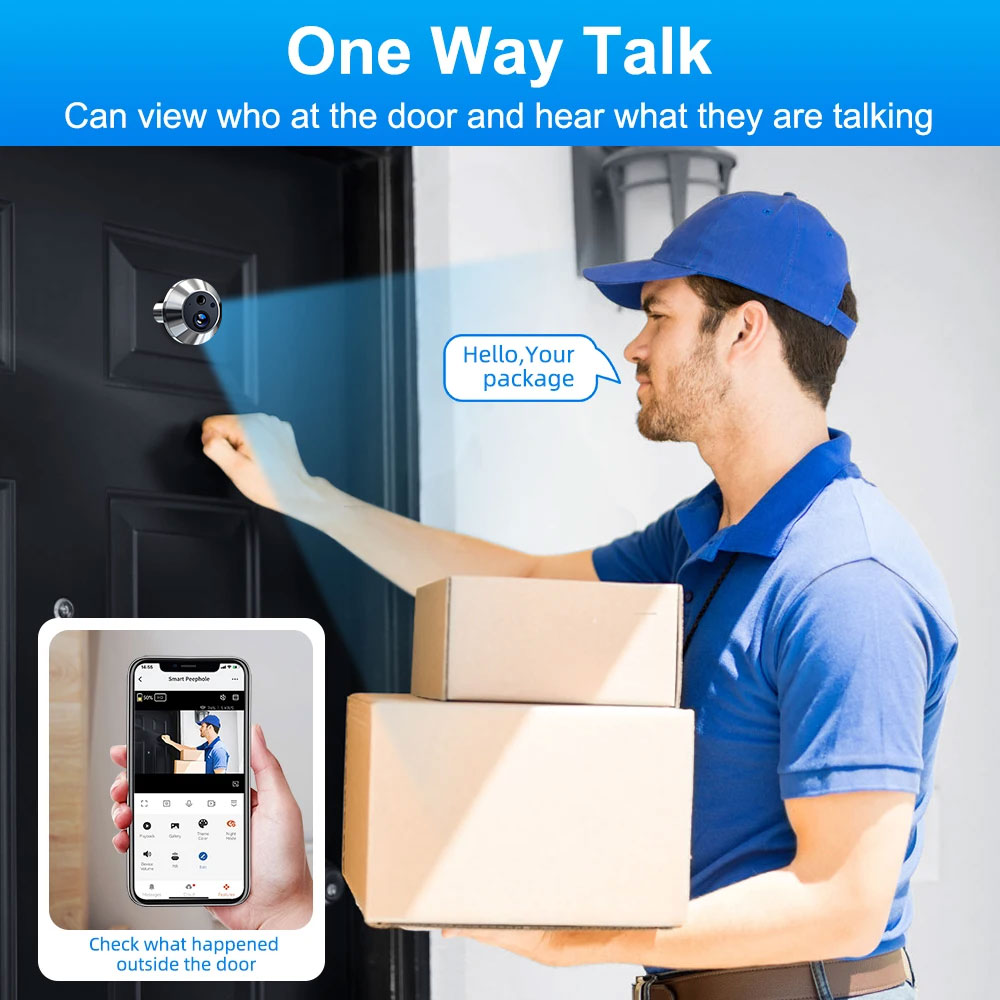 Tuya Smart 5MP 140° Wide View  - Smart Doorbell Wired recensione e prezzo