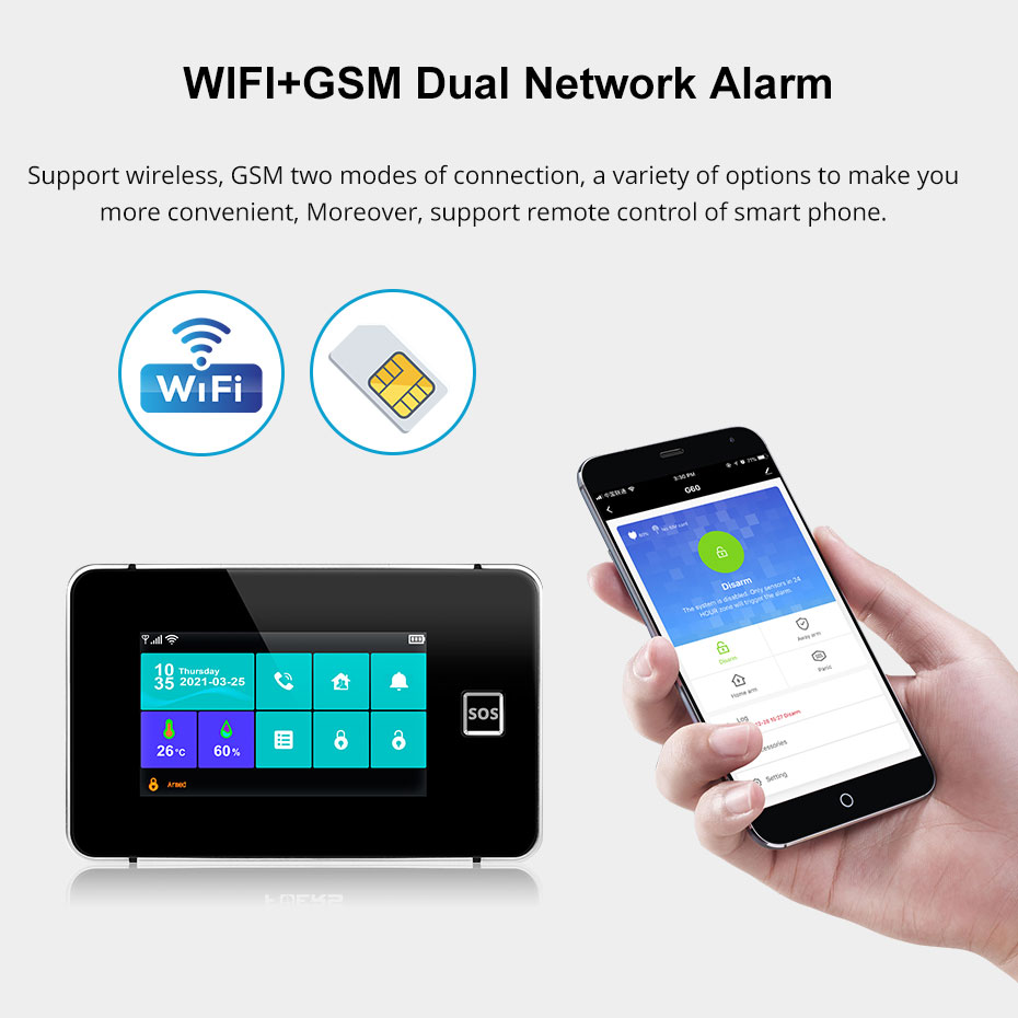 KERUI Tuya Alarm Panel DIY You - Home Automation Diy Kit recensione e prezzo