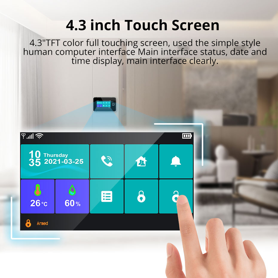 KERUI Tuya Alarm Panel DIY You - Home Automation Diy Kit recensione e prezzo