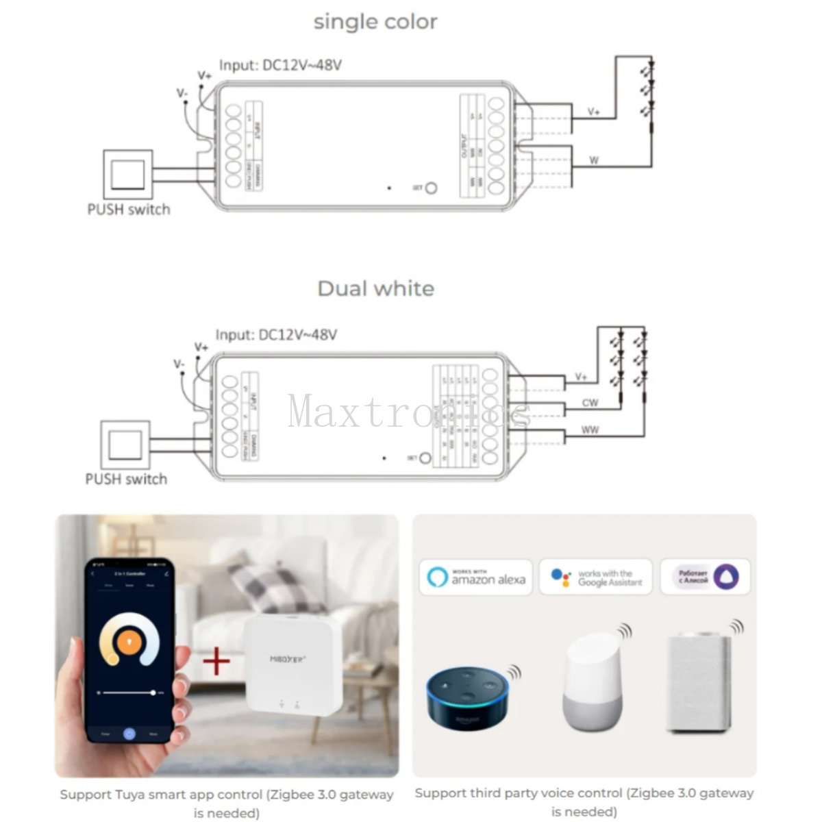 Miboxer DC12~48V Zigbee3.0 +2. - Zigbee Coordinator Stick recensione e prezzo