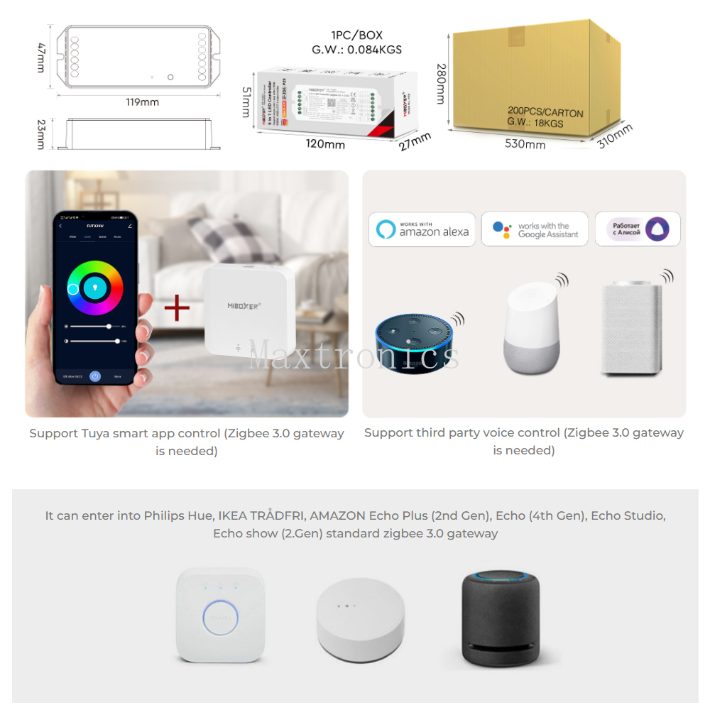 Miboxer DC12~48V Zigbee3.0 +2. - Zigbee Coordinator Stick recensione e prezzo
