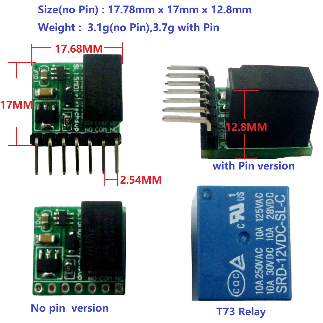 SL15M01 DC 12V 2A mini 1ch Bis - Shelly Relay Module recensione e prezzo