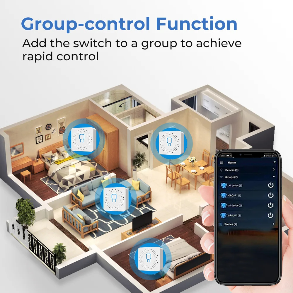 For Tuya Mini Smart WiFi Switc - Diy Home Automation Controller recensione e prezzo
