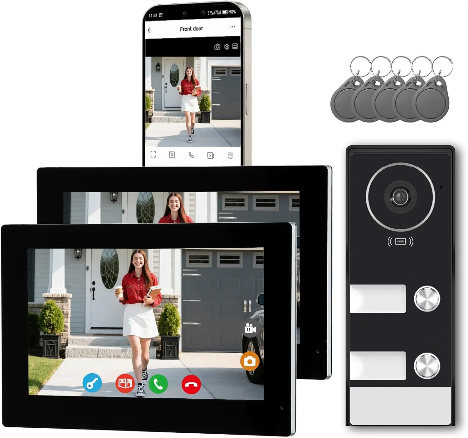 Smart Home Video Intercom Wire - Smart Doorbell Wired recensione e prezzo