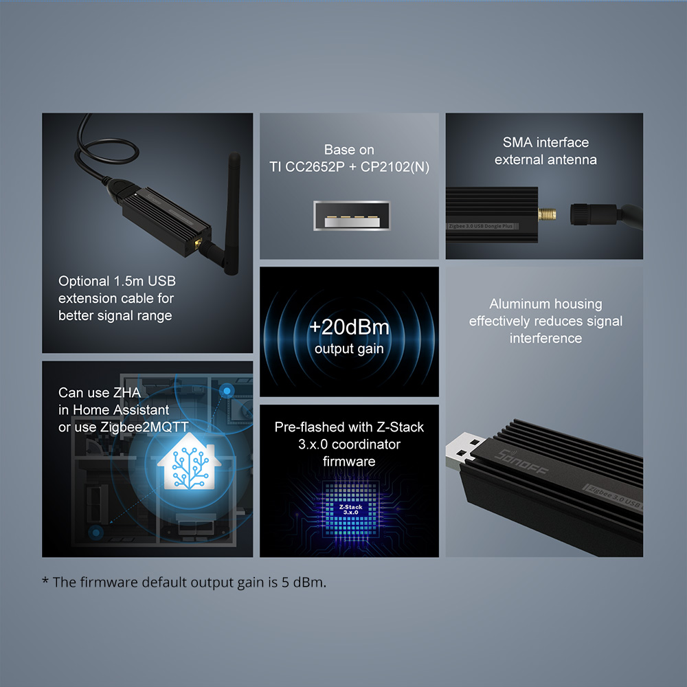 SONOFF ZBDongle-P Zigbee 3.0 U - Zigbee Coordinator Stick recensione e prezzo