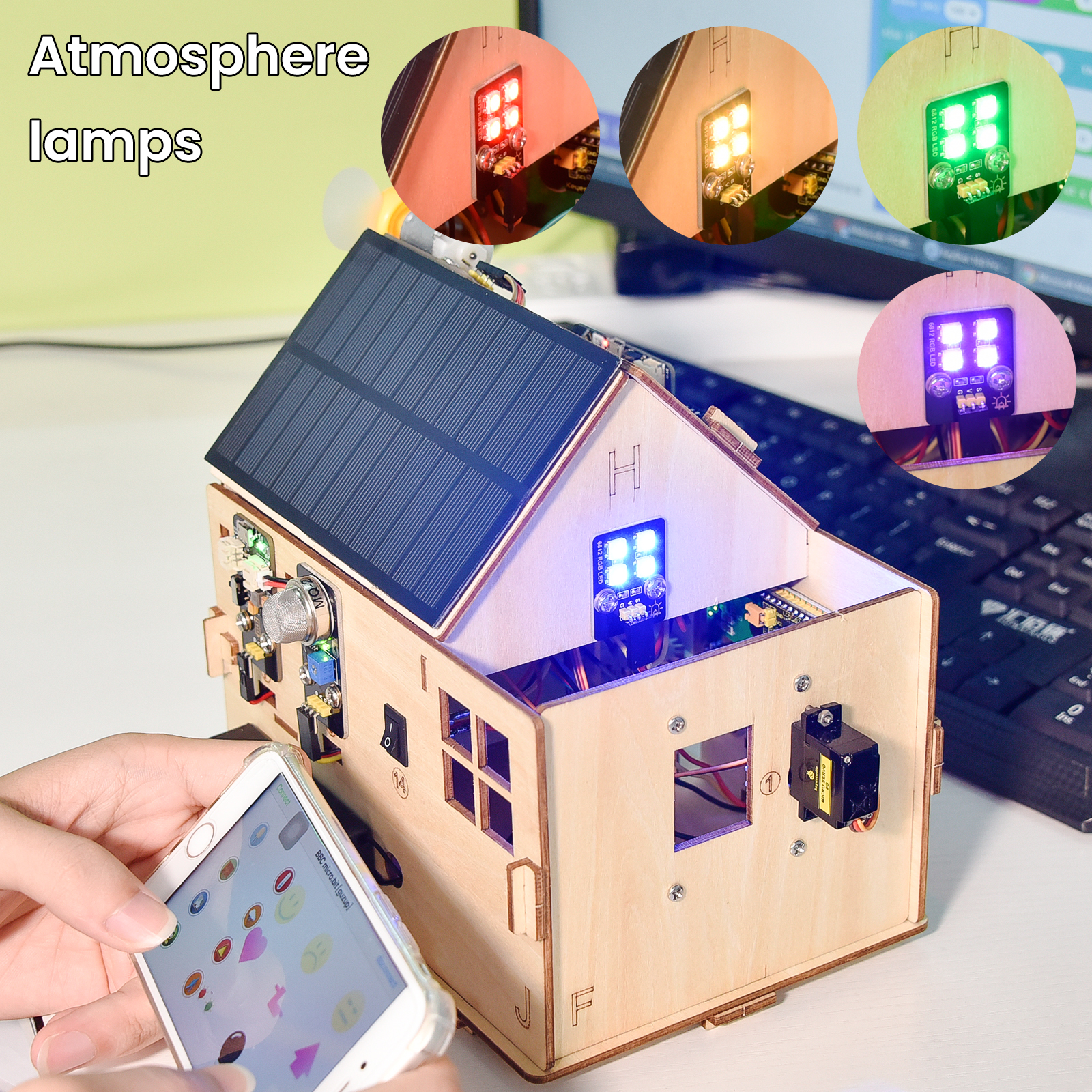 Keyestudio STEM Microbit V2 Sm - Home Automation Diy Kit recensione e prezzo