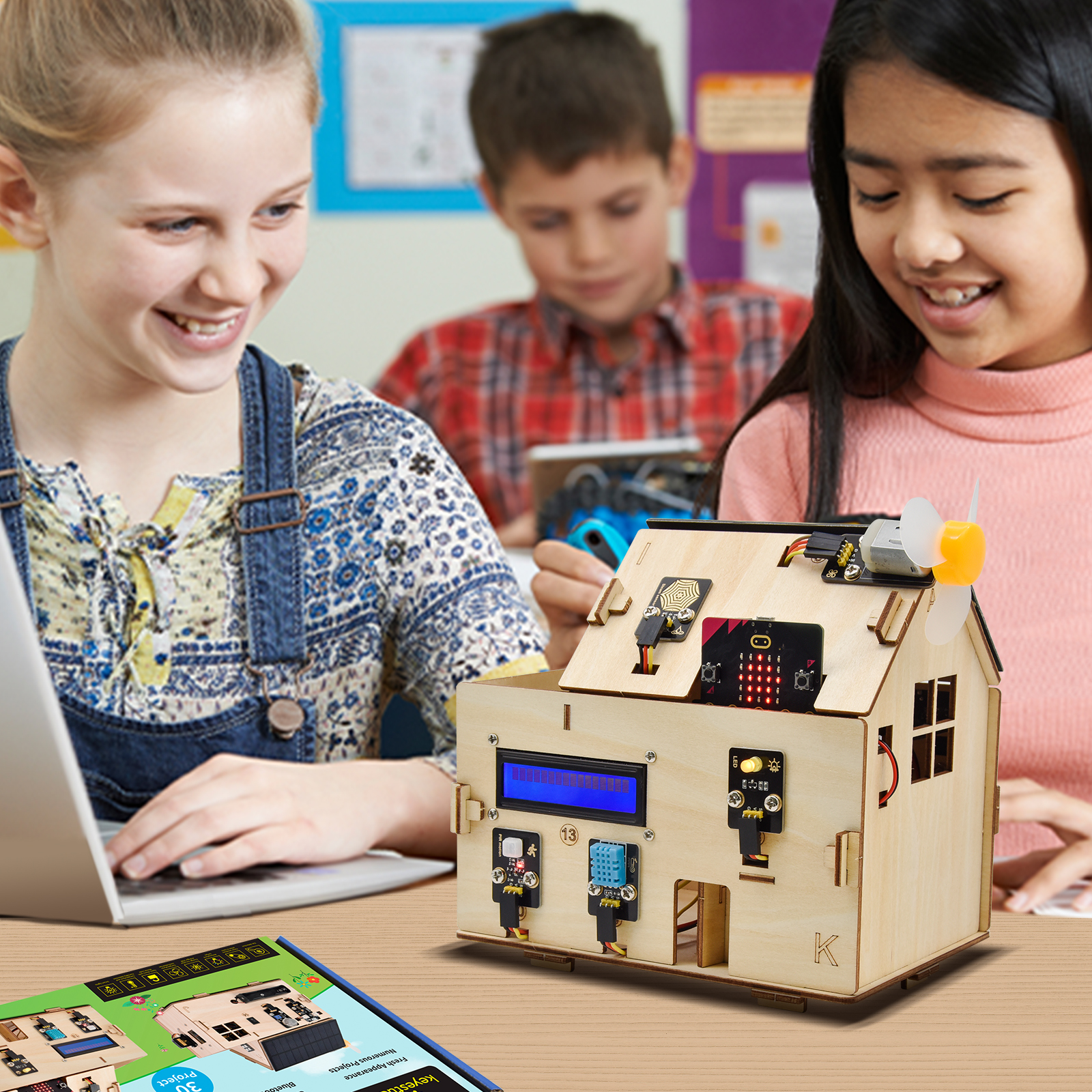 Keyestudio STEM Microbit V2 Sm - Home Automation Diy Kit recensione e prezzo