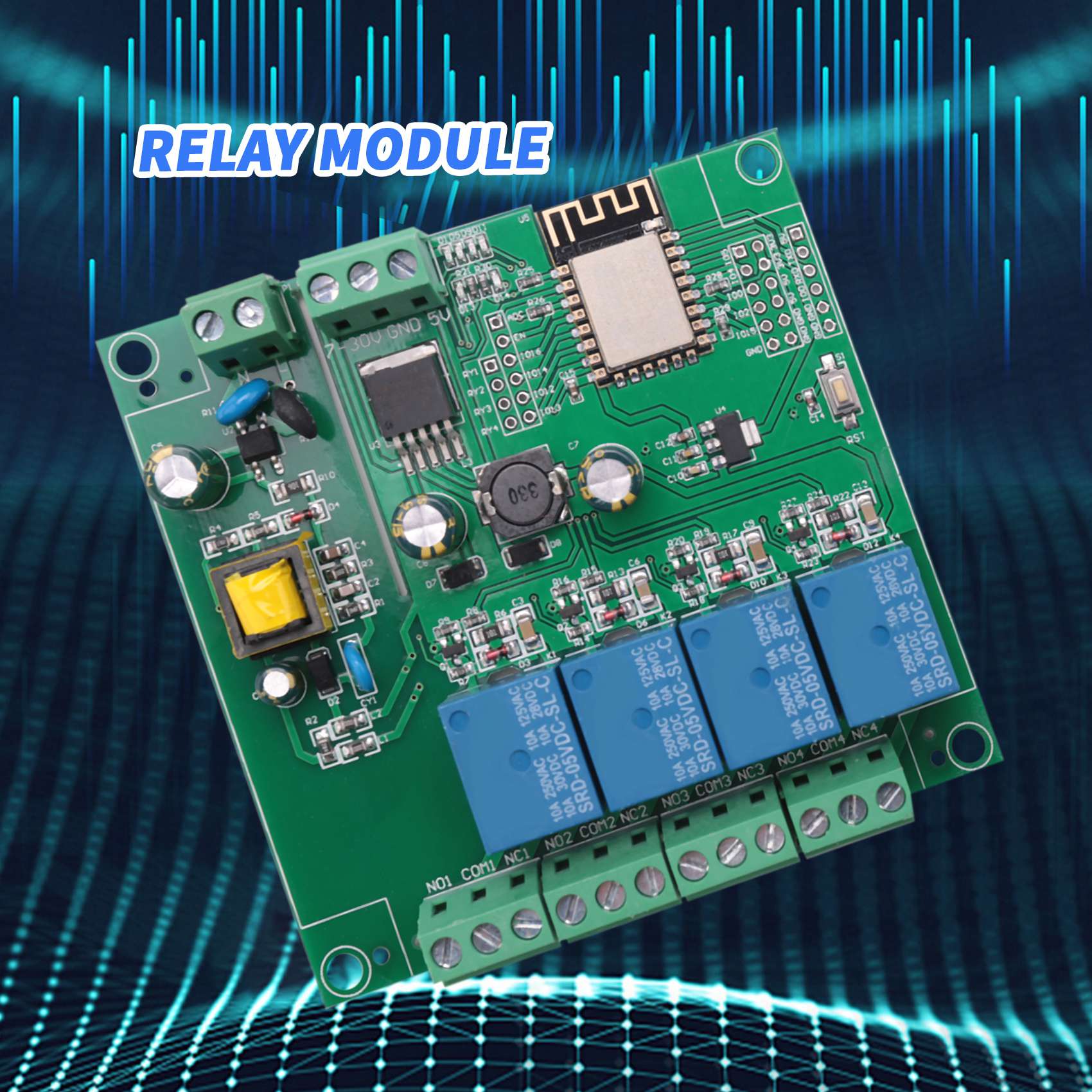 SCLS ESP8266 Wireless WIFI 4 C - Relay 8 Channel Board recensione e prezzo