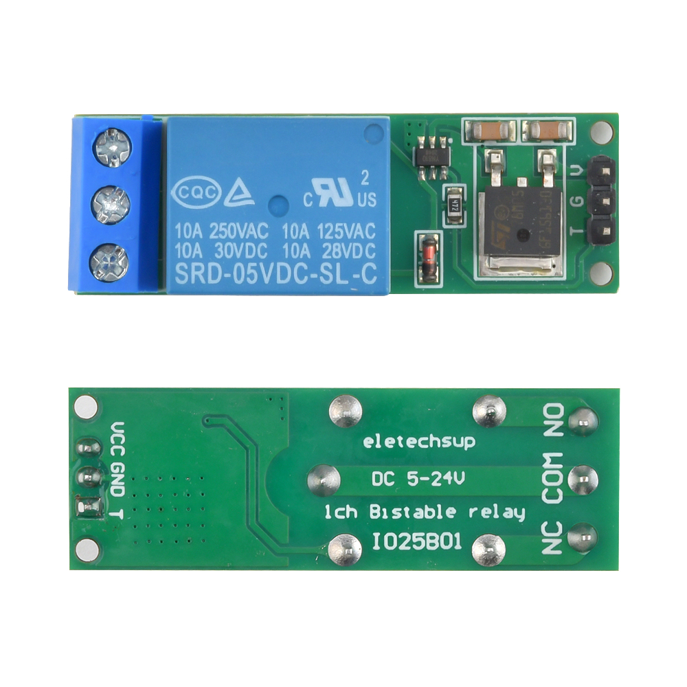 DC 6-24V Flip-Flop Latch Relay - Shelly Relay Module recensione e prezzo