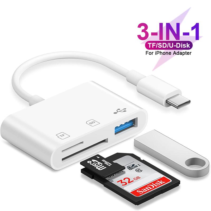 3 in 1 Type C Card Reader Adap - Home Assistant Sd recensione e prezzo