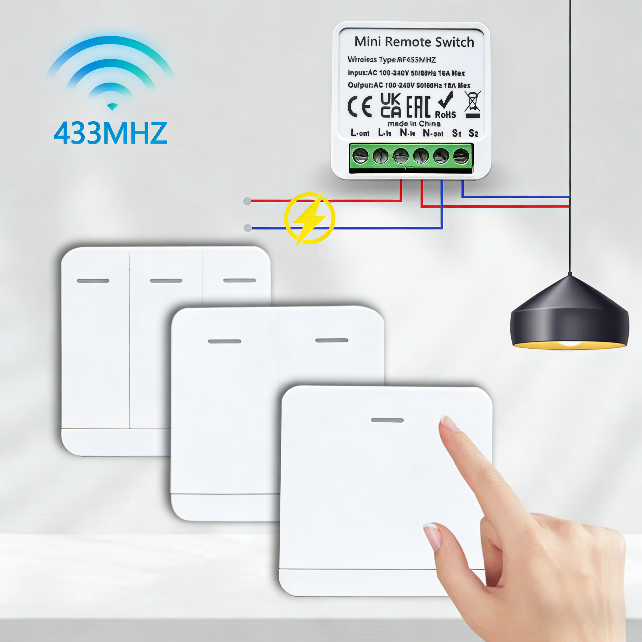 RF 433MHz Smart DIY Wireless S - Diy Home Automation System recensione e prezzo