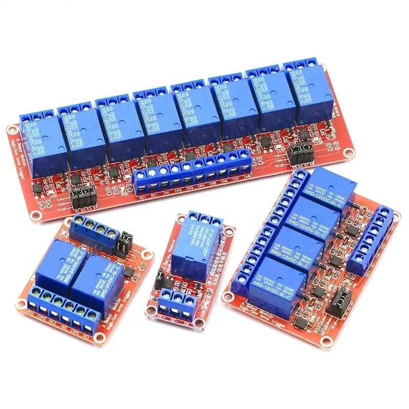 DC 5V 12V 24V 1 2 4 6 8 Channe - Relay 8 Channel Board recensione e prezzo