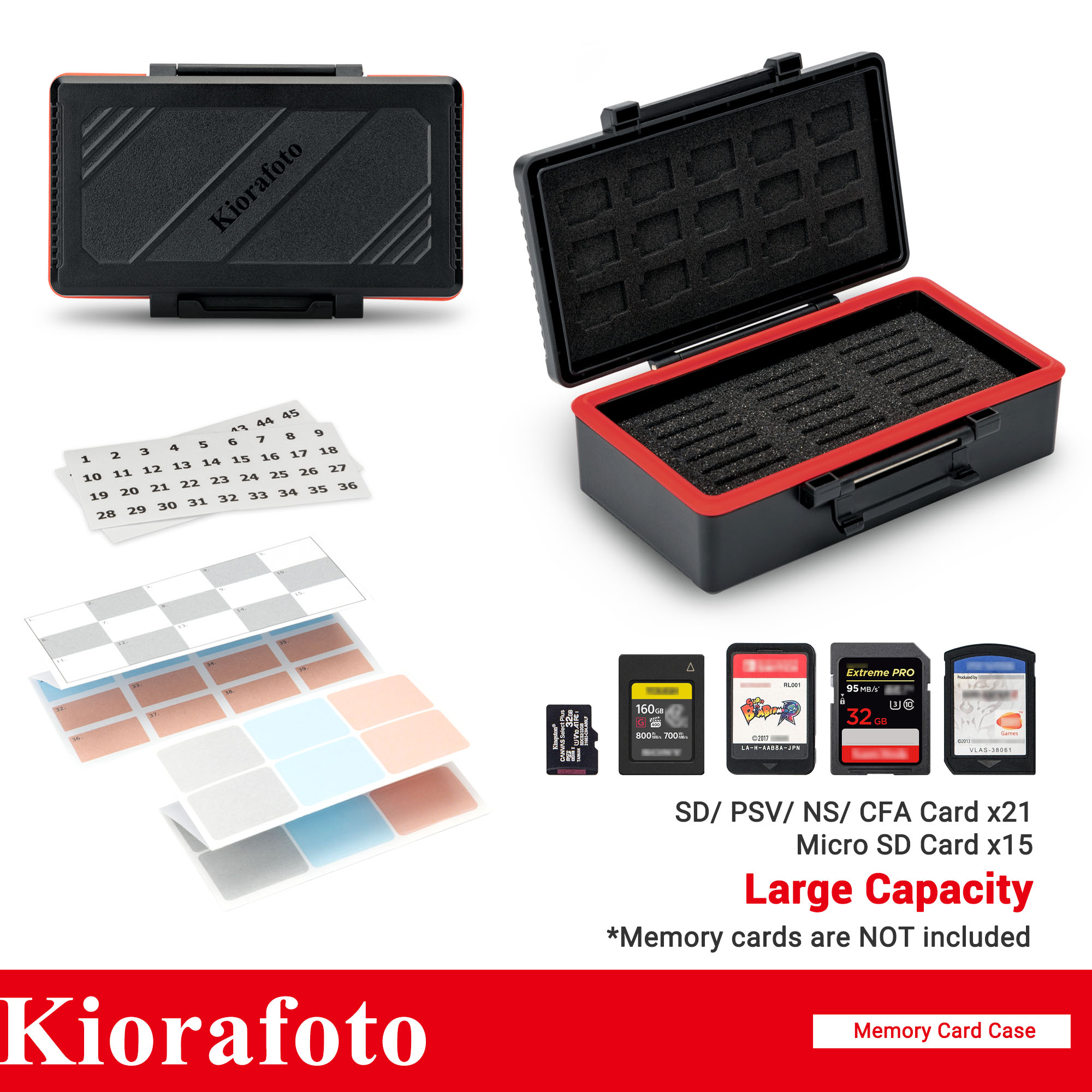 36 Slots Memory Card Case Hold - Home Assistant Sd recensione e prezzo