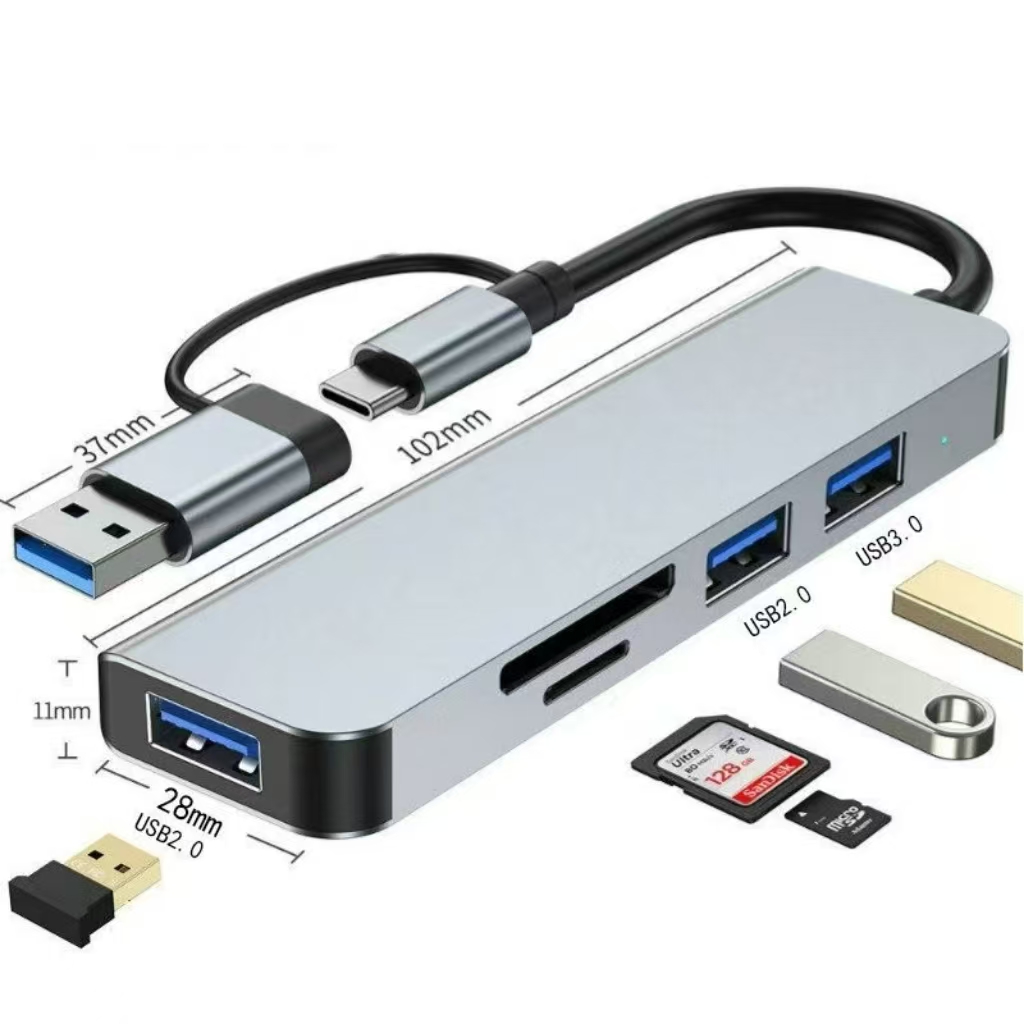 USB C Hub USB Splitter 8 in 1  - Home Assistant Sd recensione e prezzo