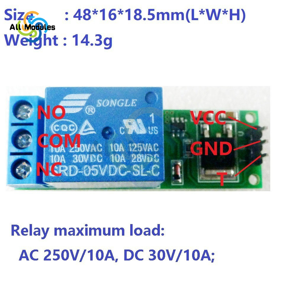 6-24V 1 Channel Relay Module F - Shelly Relay Module recensione e prezzo