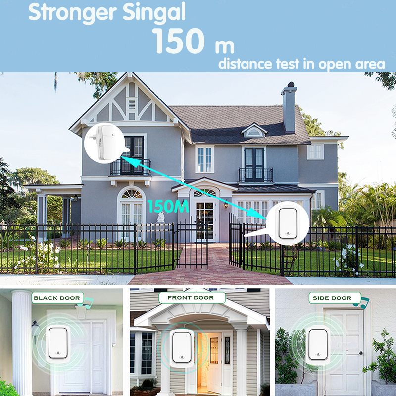 Smart Outdoor Wireless Doorbel - Smart Doorbell Wired recensione e prezzo