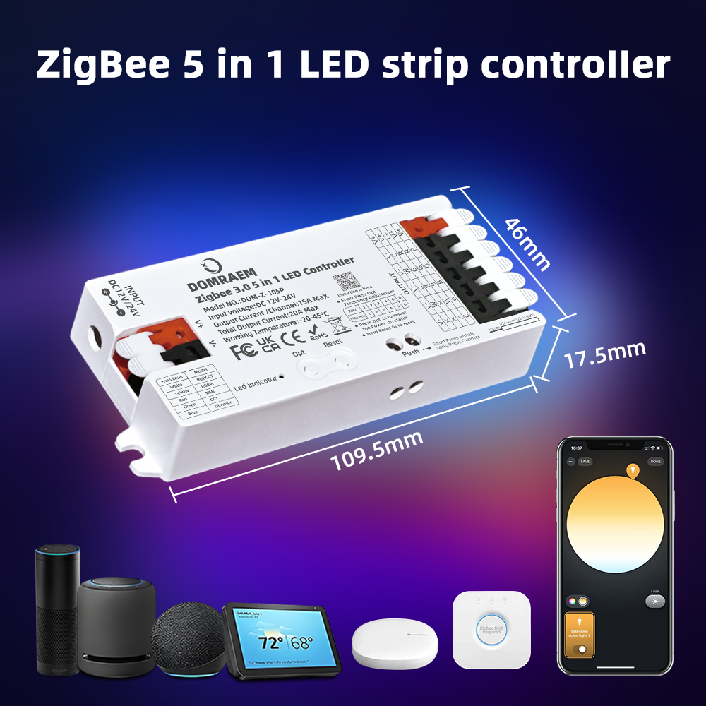 DOMRAEM Zigbee 3.0 5 in 1 LED  - Zigbee Coordinator Stick recensione e prezzo