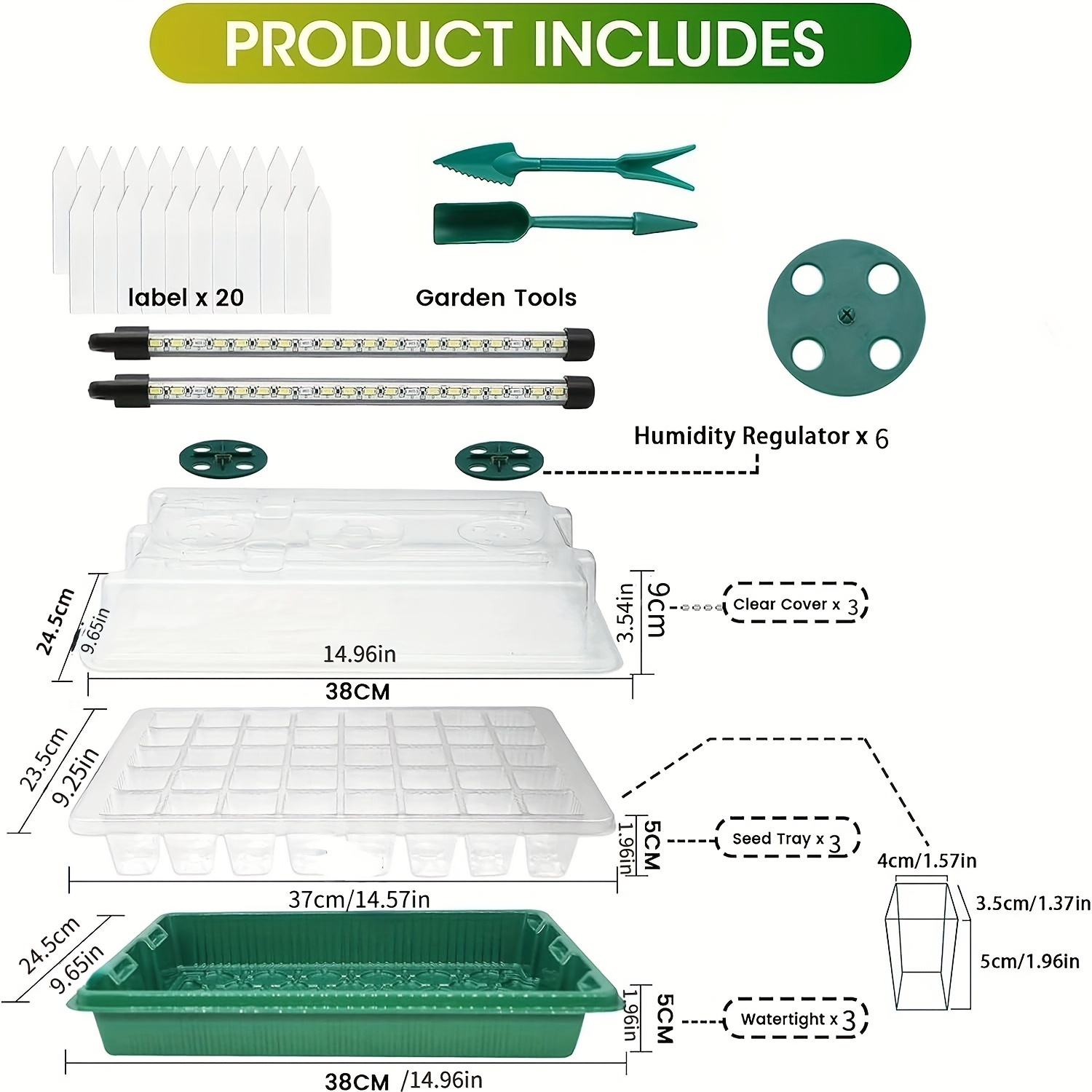 Seed Starter Trays With High D - Smart Home Automation Diy recensione e prezzo