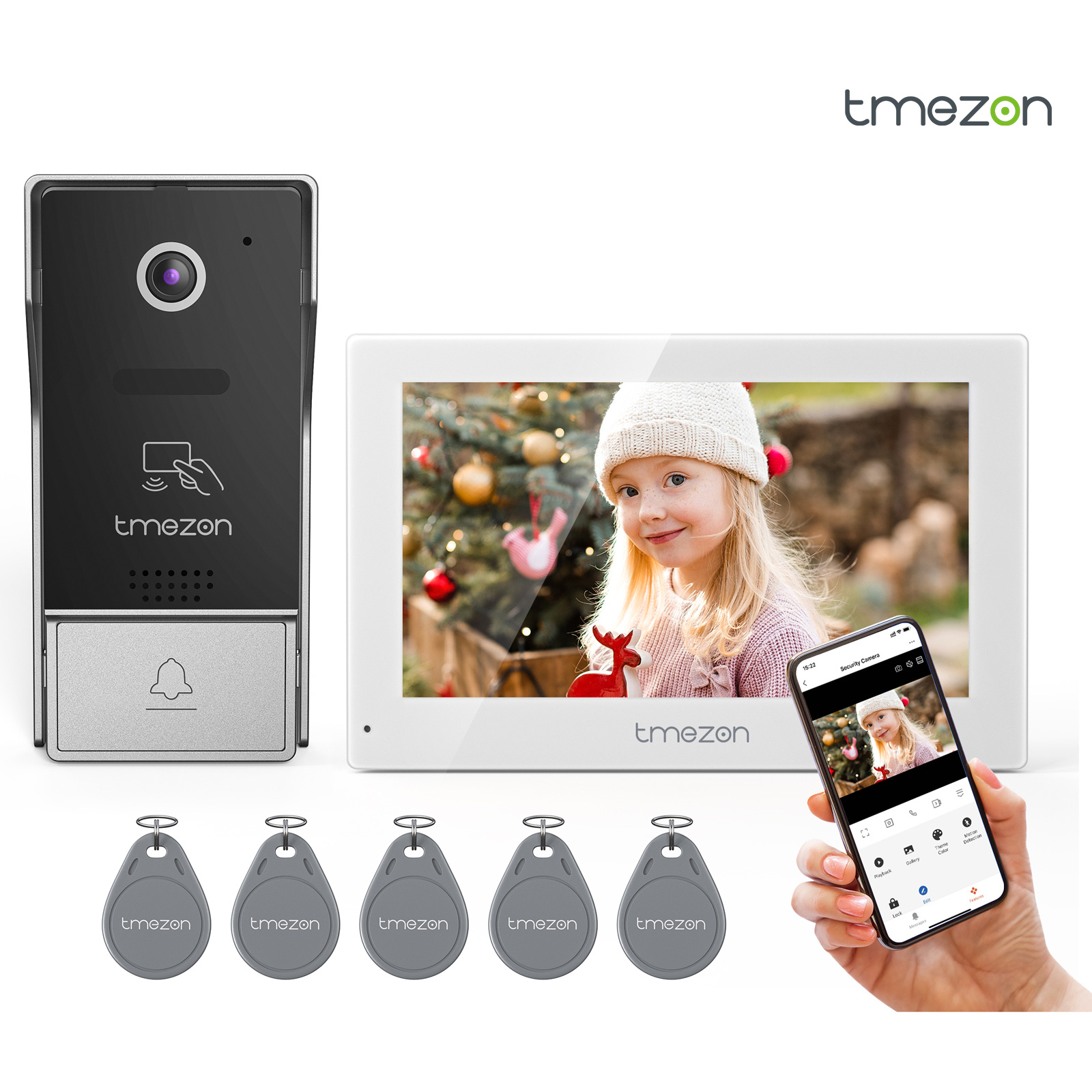 7 Inch Tuya 1080P wireless Wif - Smart Doorbell Wired recensione e prezzo