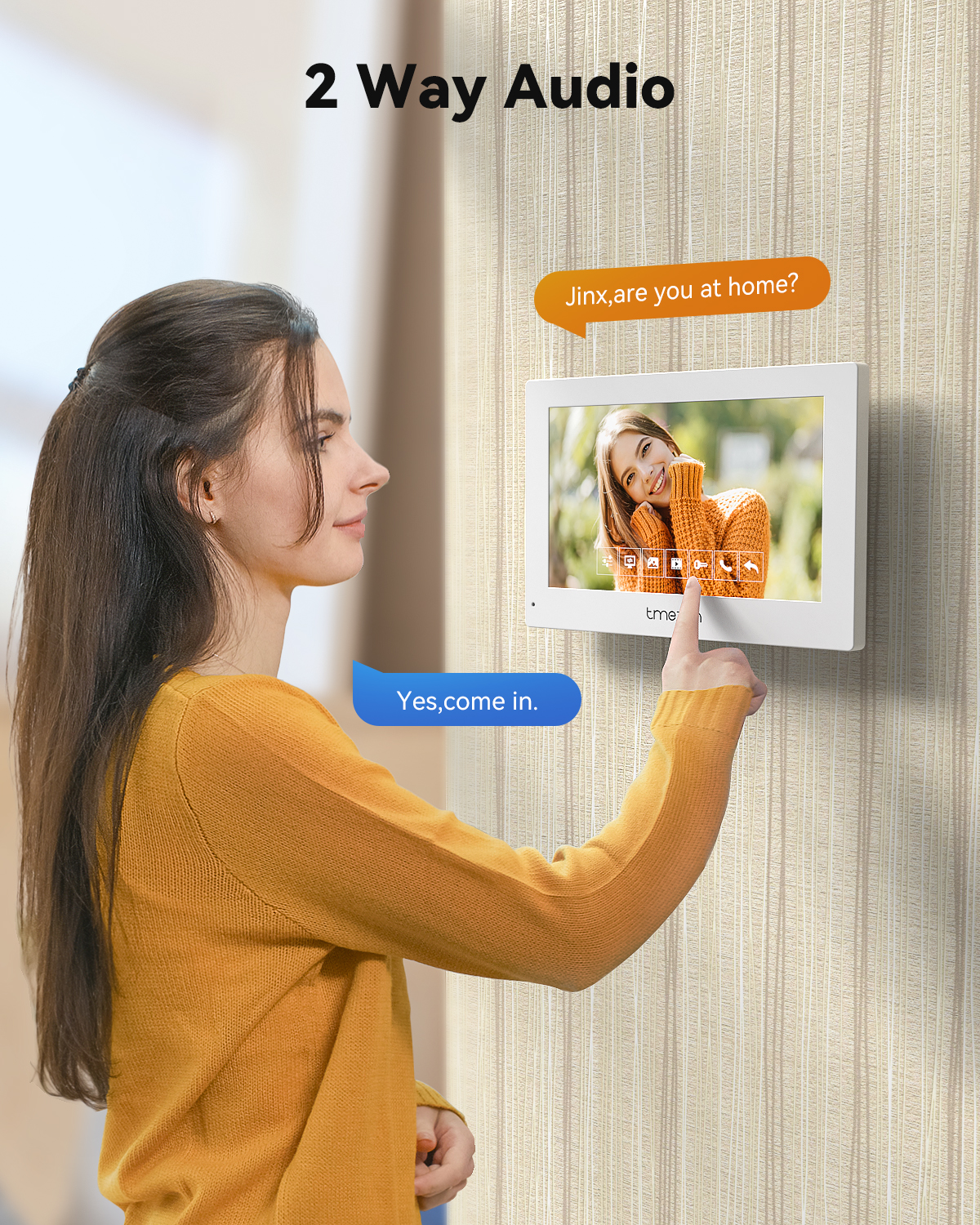 7 Inch Tuya 1080P wireless Wif - Smart Doorbell Wired recensione e prezzo