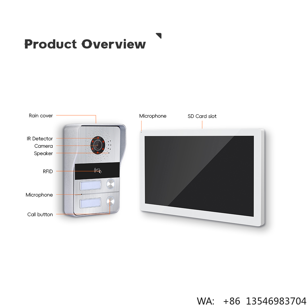 WIFI Smart Door Bell Ring Door - Smart Doorbell Wired recensione e prezzo