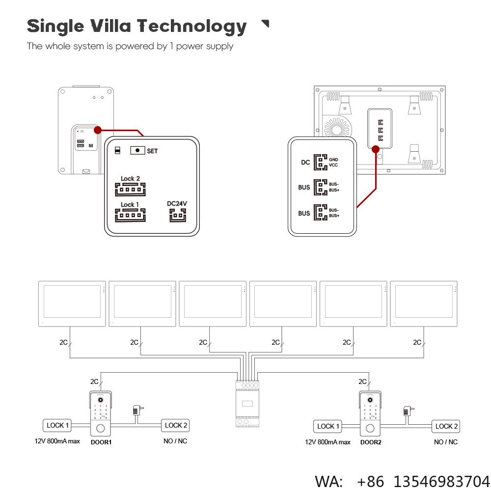 WIFI Smart Door Bell Ring Door - Smart Doorbell Wired recensione e prezzo
