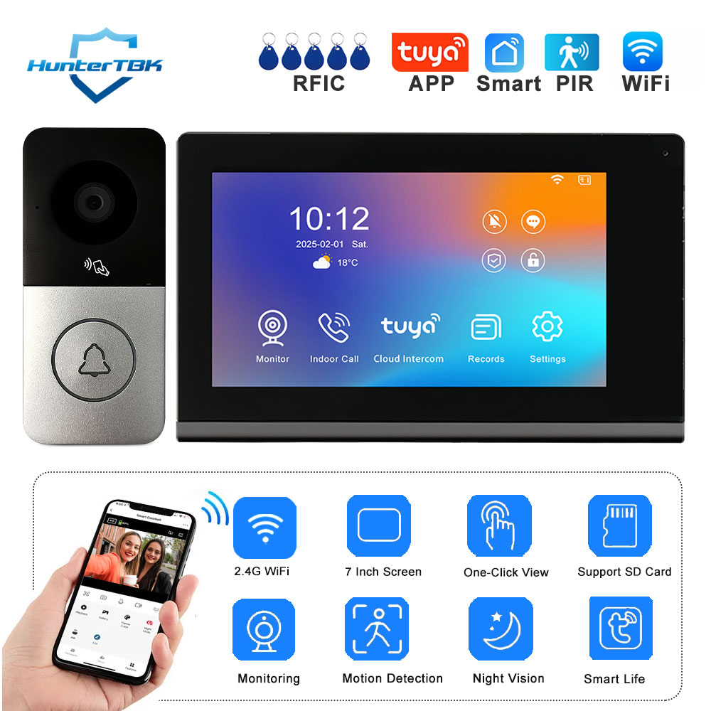 WiFi Video Intercom 1080P Smar - Smart Doorbell Wired recensione e prezzo